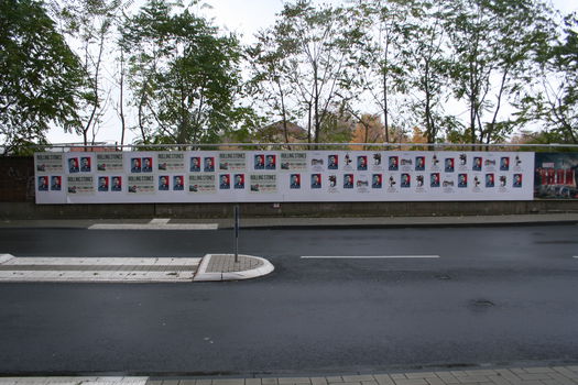 [Foto: Snowden-Plakate in Kln Mlheim]